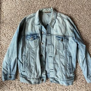 Free People Oversized Denim Jacket